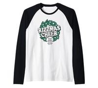 Trendy Apparel Christmas Rizzmas Cheer Ornament Portrait Manche Raglan