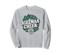 Trendy Apparel Christmas Rizzmas Cheer Ornament Portrait Sweatshirt