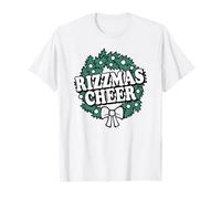 Trendy Apparel Christmas Rizzmas Cheer Ornament Portrait T-Shirt