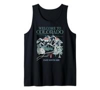 Trendy Apparel Christmas Welcome to Colorado Enjoy The Ride Débardeur
