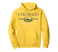 Trendy Apparel Colorado Cursive Rocky Mountains Elk Sweat à Capuche
