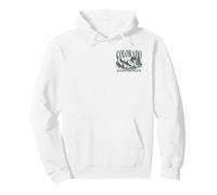 Trendy Apparel Colorado Rocky Mountains Pocket Forest Back Sweat à Capuche