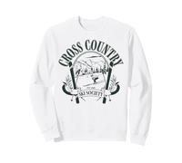 Trendy Apparel Cross Country Ski Society Est 1868 Ski Poles Sweatshirt