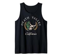 Trendy Apparel Death Valley California Bovine Longhorn Skull Débardeur