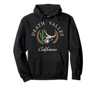 Trendy Apparel Death Valley California Bovine Longhorn Skull Sweat à Capuche