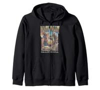 Trendy Apparel Death Valley California Wildlife Bighorn Sweat à Capuche