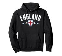 Trendy Apparel England 2016 St. George Cross Shield Crest Sweat à Capuche