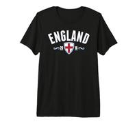 Trendy Apparel England 2016 St. George Cross Shield Crest T-Shirt Haut de Gamme