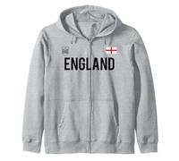 Trendy Apparel England Bold Text National Crest & Flag Badge Sweat à Capuche