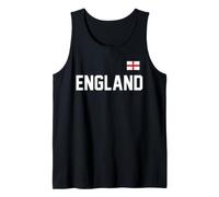 Trendy Apparel England Large Chest Text England Flag Débardeur