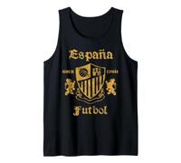 Trendy Apparel España Reina De España Futbol Shield Crest Débardeur