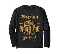 Trendy Apparel España Reina De España Futbol Shield Crest Manche Longue