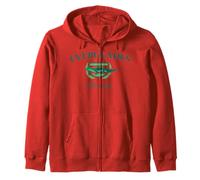 Trendy Apparel Everglades Florida Alligator Crest and Shield Sweat à Capuche