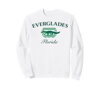 Trendy Apparel Everglades Florida Alligator Crest and Shield Sweatshirt