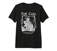 Trendy Apparel Felt Cute Might Burn At The Stake Later Witch T-Shirt Haut de Gamme