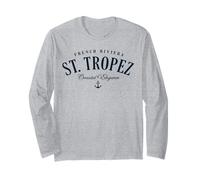 Trendy Apparel French Riviera St. Tropez Costal Elegance Manche Longue