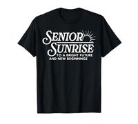 Trendy Apparel Graduation Senior Sunrise to A Bright Future T-Shirt