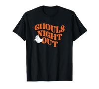 Trendy Apparel Halloween Ghouls Night Out Cute Ghost Quote T-Shirt