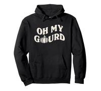 Trendy Apparel Halloween Oh My Gourd Funny Pumpkin Quote Sweat à Capuche