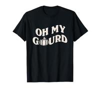 Trendy Apparel Halloween Oh My Gourd Funny Pumpkin Quote T-Shirt