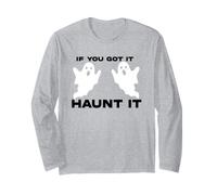 Trendy Apparel Halloween Twin Ghosts If You Got It Haunt It Manche Longue