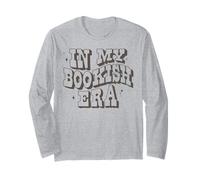 Trendy Apparel in My Bookish Era Bold Wave and Shining Text Manche Longue