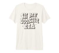 Trendy Apparel in My Bookish Era Bold Wave and Shining Text T-Shirt Haut de Gamme
