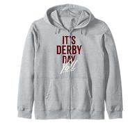 Trendy Apparel It's Derby Day Y'all Large and Bold Text Font Sweat à Capuche
