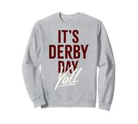 Trendy Apparel It's Derby Day Y'all Large and Bold Text Font Sweatshirt