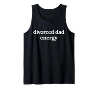 Trendy Apparel Kiss Cam Divorced Dad Energy Funny Text Débardeur