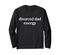 Trendy Apparel Kiss Cam Divorced Dad Energy Funny Text Manche Longue