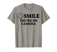Trendy Apparel Kiss Cam Smile You are on Camera T-Shirt