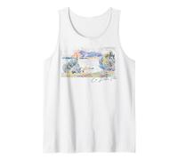 Trendy Apparel La Dolce Vita Henri Edmond Cross Watercolor Débardeur