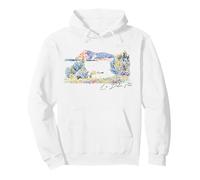 Trendy Apparel La Dolce Vita Henri Edmond Cross Watercolor Sweat à Capuche
