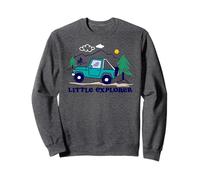 Trendy Apparel Little Explorer Off Road Vehicle in The Woods Sweatshirt
