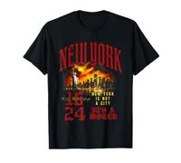 Trendy Apparel New York is Not A City Its A World Angel Back T-Shirt