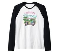 Trendy Apparel Passenger Princess Watercolor Portrait Manche Raglan