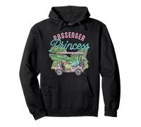 Trendy Apparel Passenger Princess Watercolor Portrait Sweat à Capuche