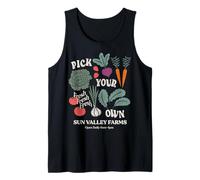 Trendy Apparel Pick Your Own Sun Valley Farms Vegetables Débardeur