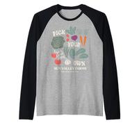 Trendy Apparel Pick Your Own Sun Valley Farms Vegetables Manche Raglan