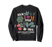 Trendy Apparel Pick Your Own Sun Valley Farms Vegetables Sweatshirt