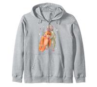 Trendy Apparel Punch The Monkey Hugging His Plushy Drawing Sweat à Capuche