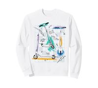 Trendy Apparel Scooter Let's Go!! Let The Good Times Roll Sweatshirt