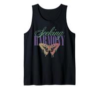 Trendy Apparel Seeking Harmony Butterfly Balanced Nature Débardeur