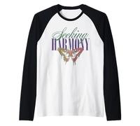 Trendy Apparel Seeking Harmony Butterfly Balanced Nature Manche Raglan