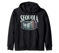 Trendy Apparel Sequoia California National Park Forest Trees Sweat à Capuche