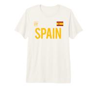 Trendy Apparel Spain Flag T-Shirt Haut de Gamme