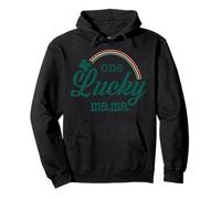 Trendy Apparel St. Patrick's Day One Lucky Mama Rainbow Logo Sweat à Capuche