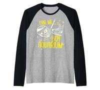Trendy Apparel Take Me to The Aquarium Manche Raglan