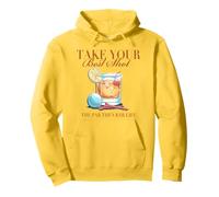 Trendy Apparel Take Your Best Shot The par Then Bar Life Sweat à Capuche